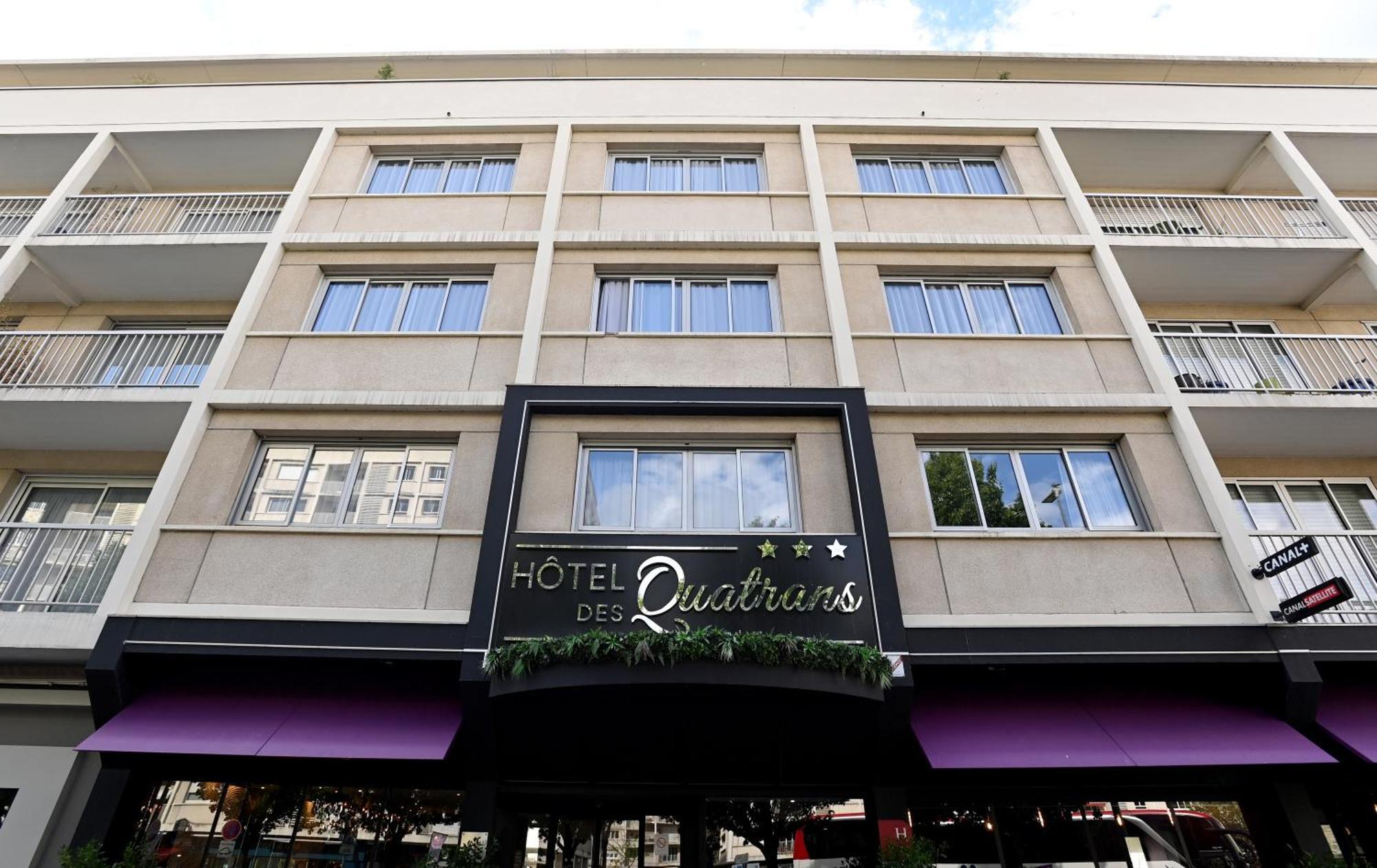 Hotel Des Quatrans Caen Exterior foto