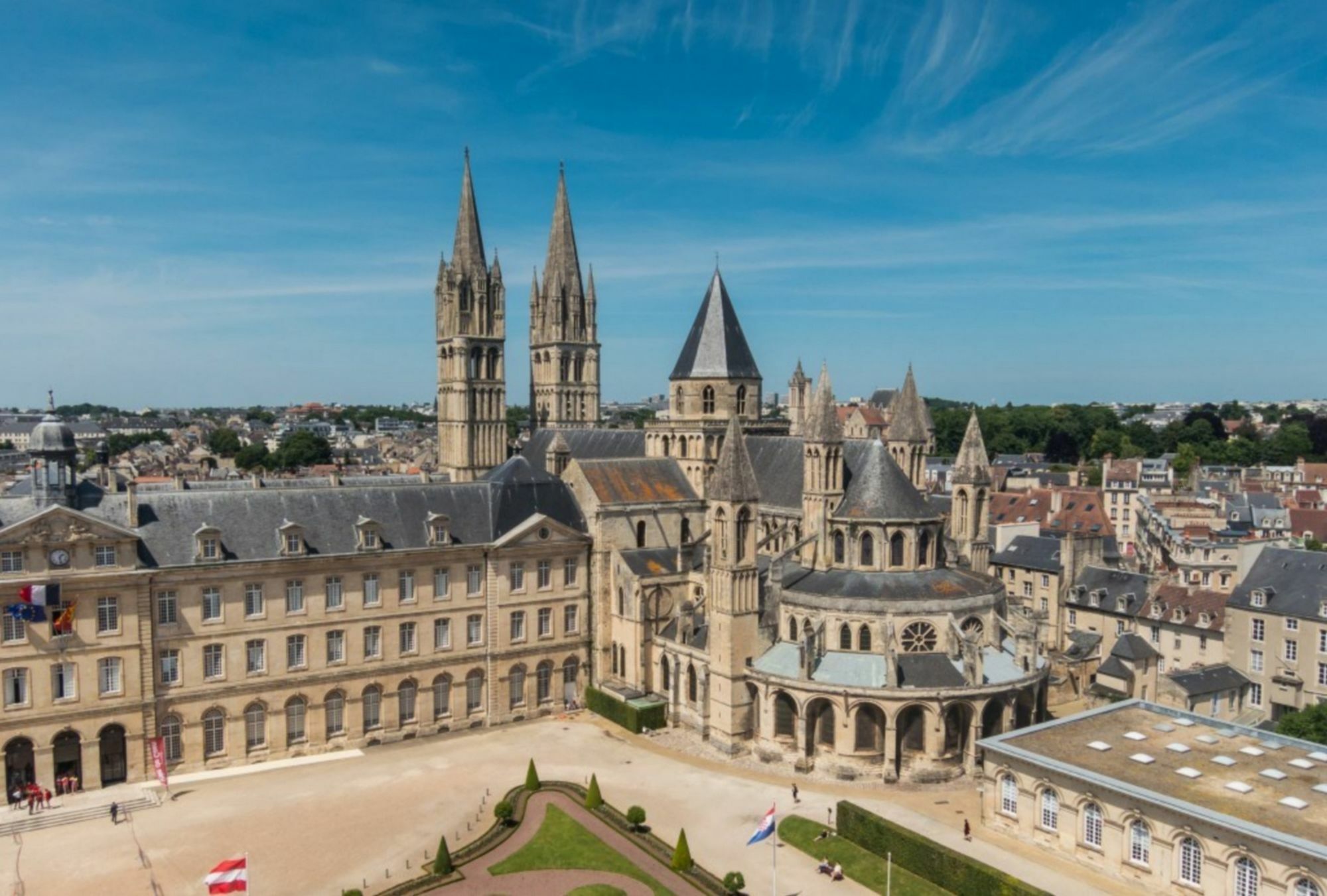 Hotel Des Quatrans Caen Exterior foto